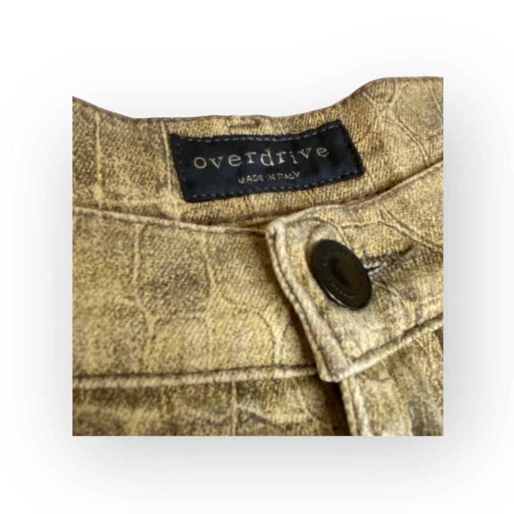 Vintage 90’s: Overdrive Jeans ༄ High Waist Snakeskin Print ༄ Bal Harbour Shops ༄ - Picture 8 of 16